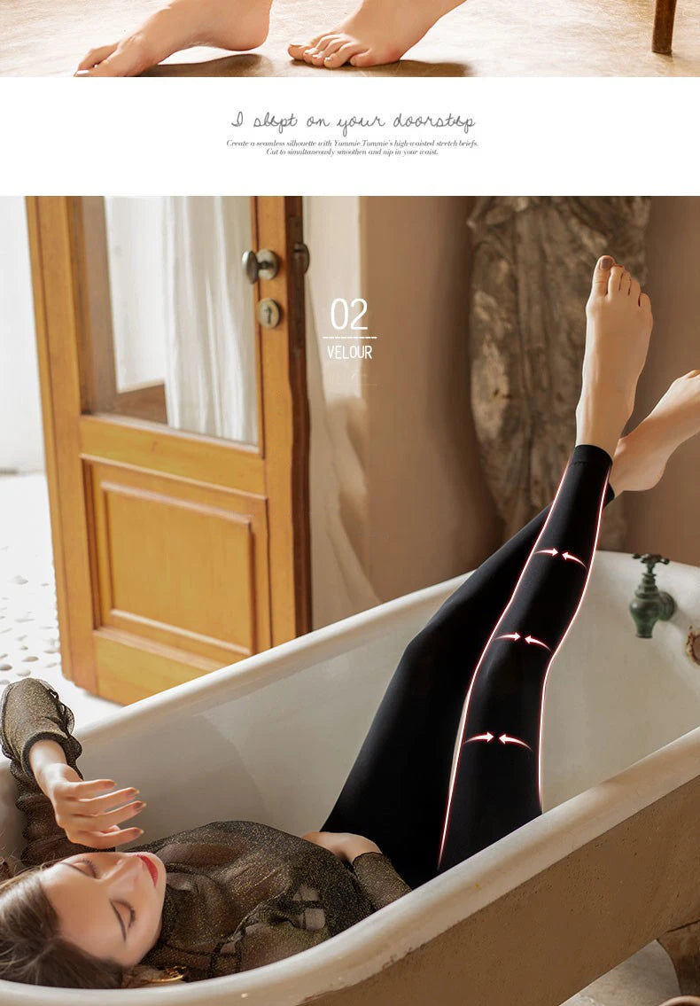 Solid Velvet Comfort Leggings