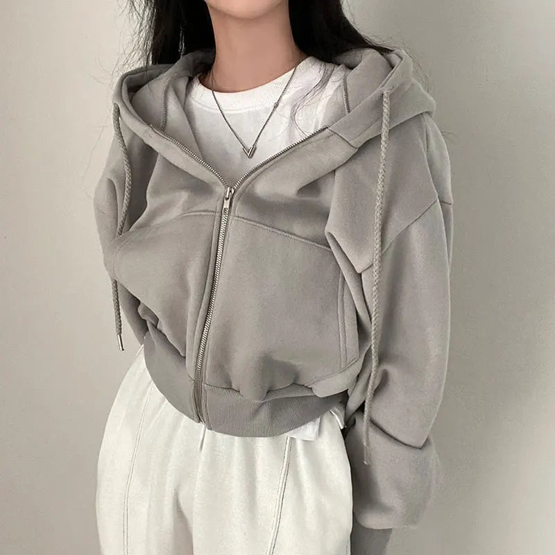Oversized Y2K Hoodie Top