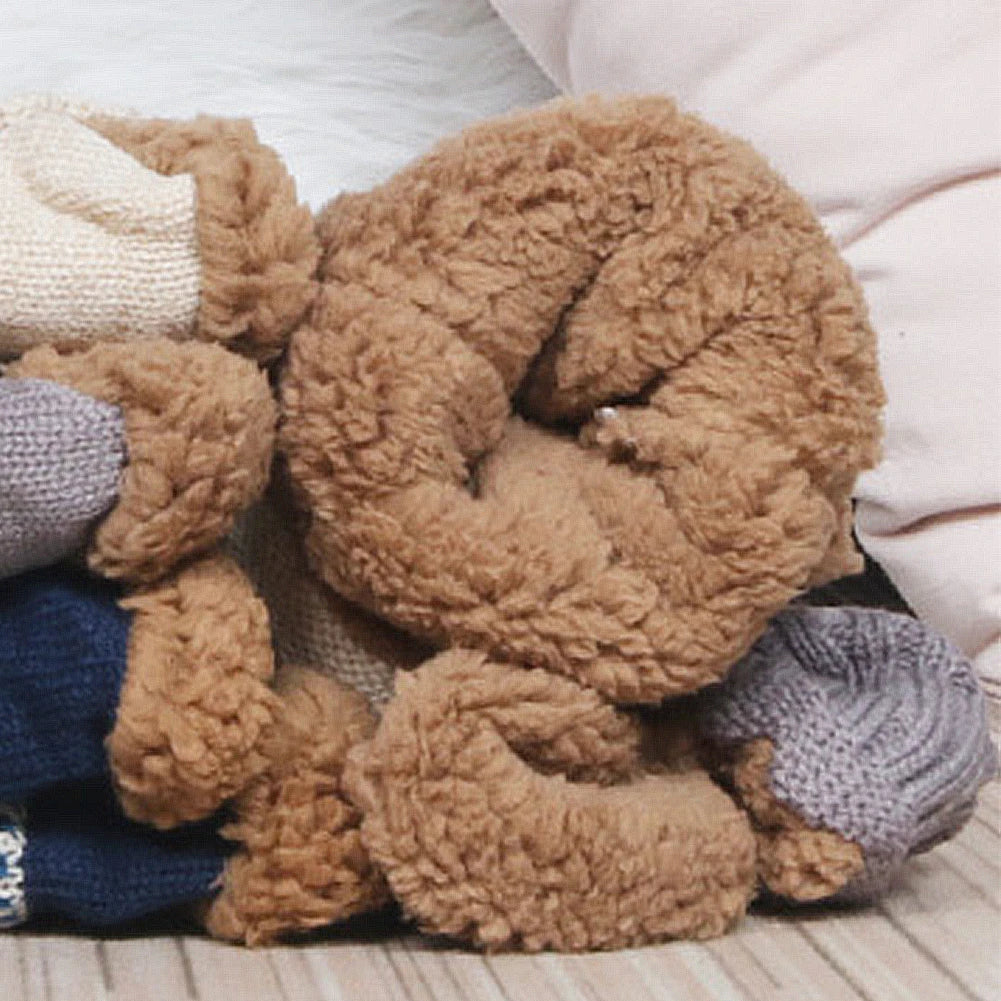Winter Warm Knit Slipper Socks - Non-Slip