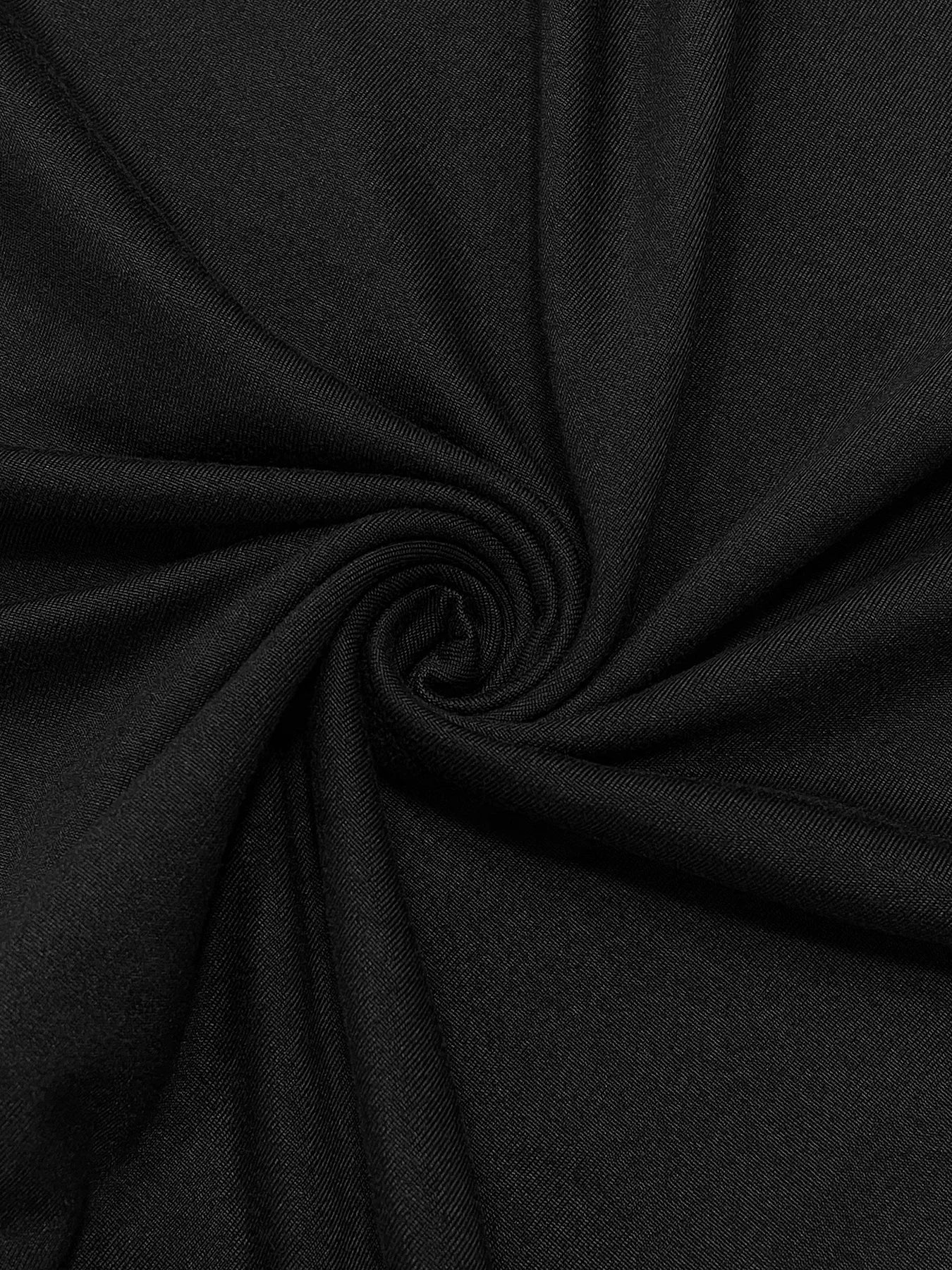 Women's Solid Color Bodycon Dress - Long Sleeve Scoop Neck