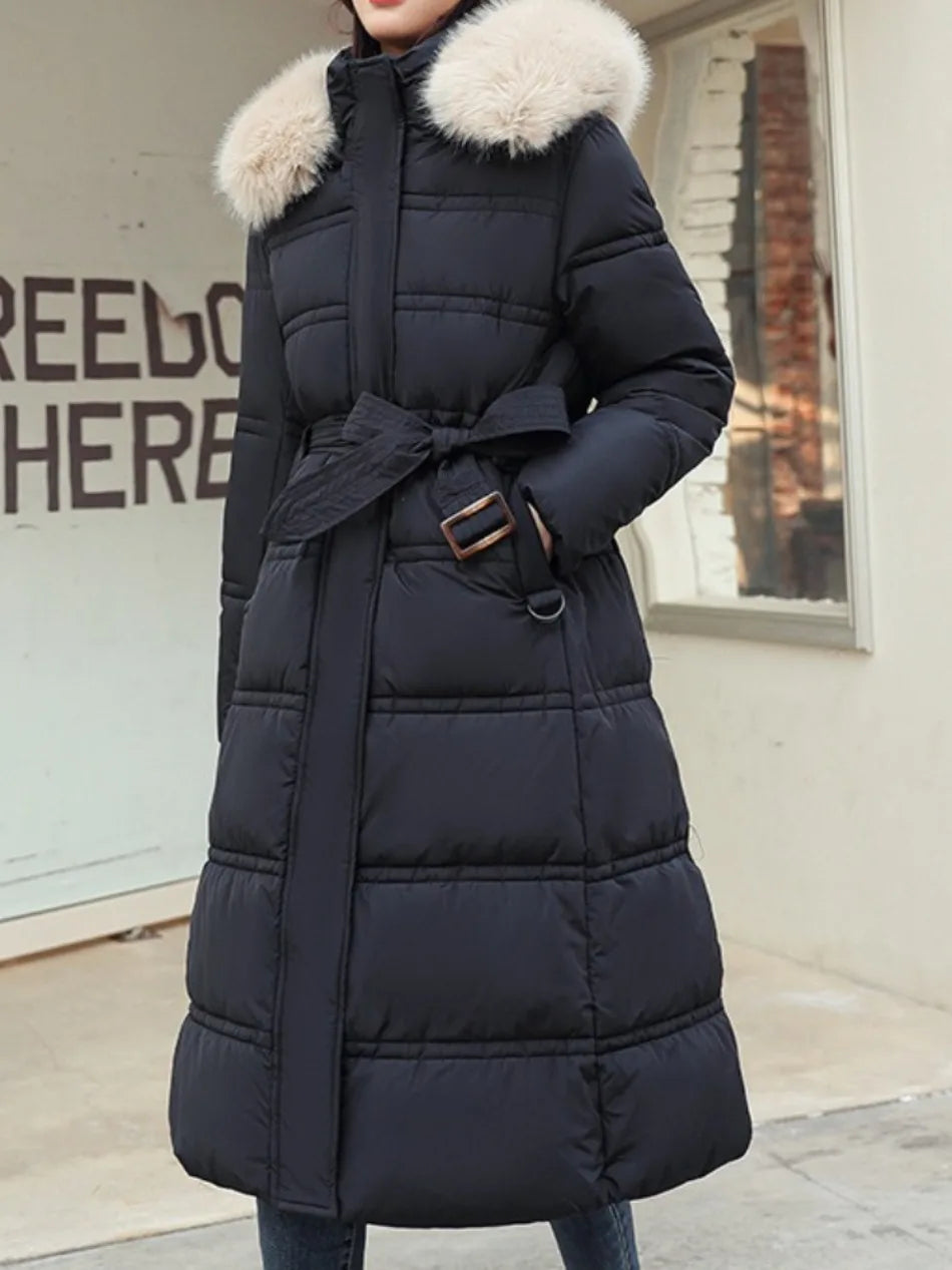 Luxury Faux Fur Collar Winter Park