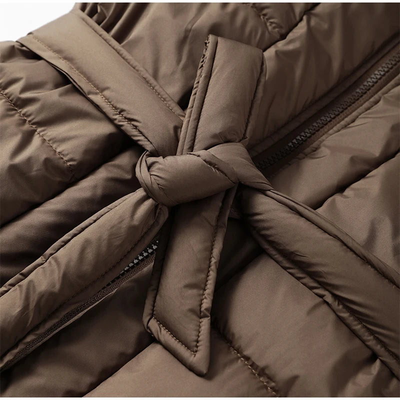 Luxury Fur-Collar Winter Parka for Women