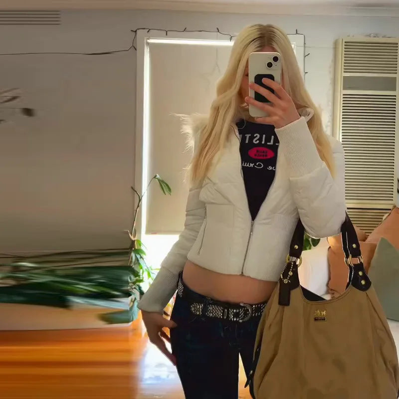 Luxury Fur-Collar Winter Parka for Women