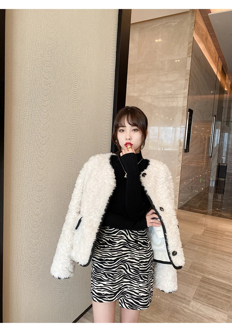 Elegant Solid Basic Knitted Tops Women