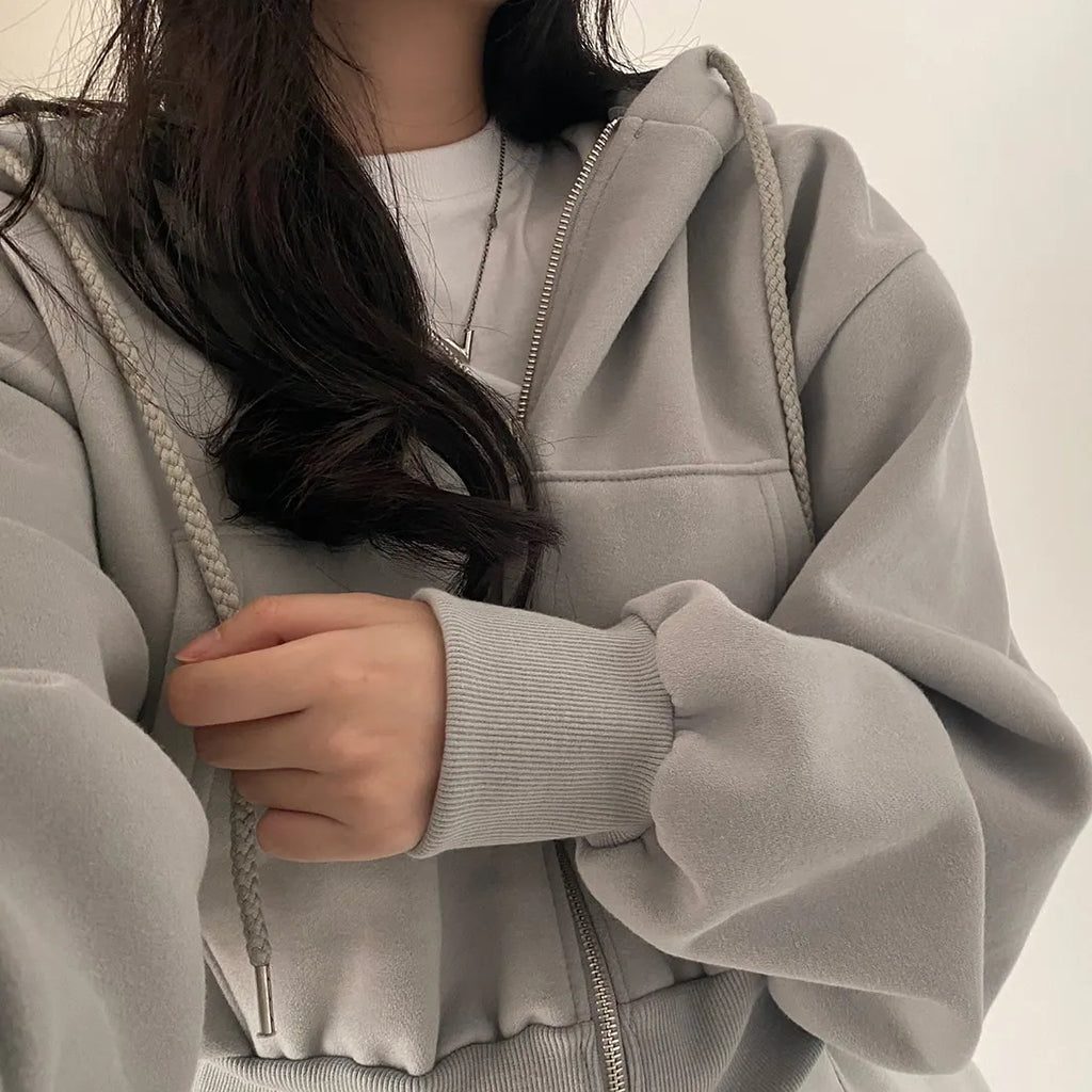Oversized Y2K Hoodie Top