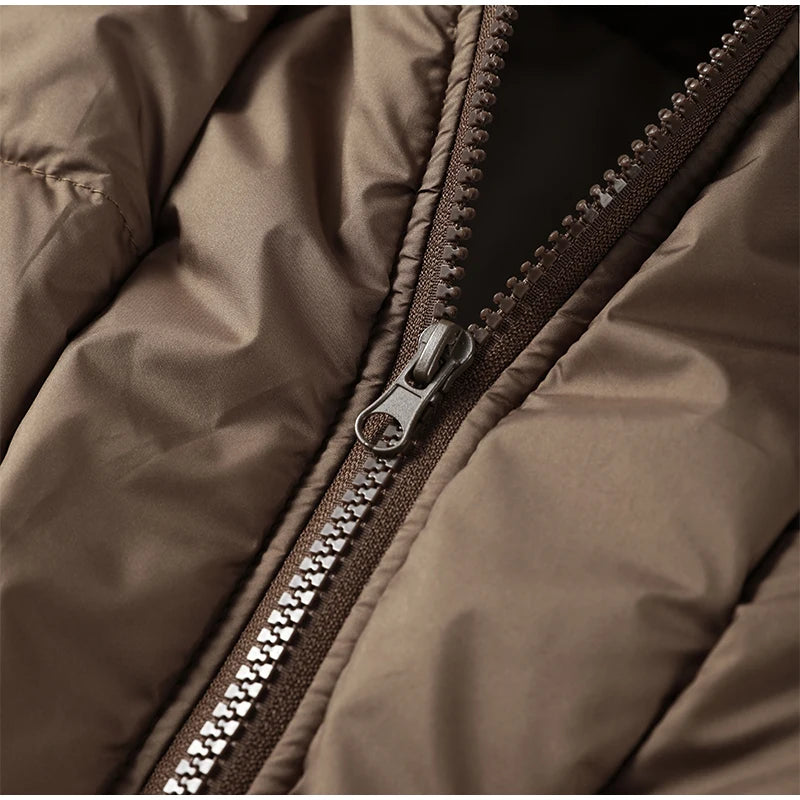 Luxury Fur-Collar Winter Parka for Women