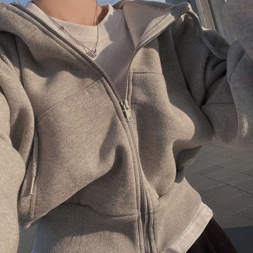 Oversized Y2K Hoodie Top